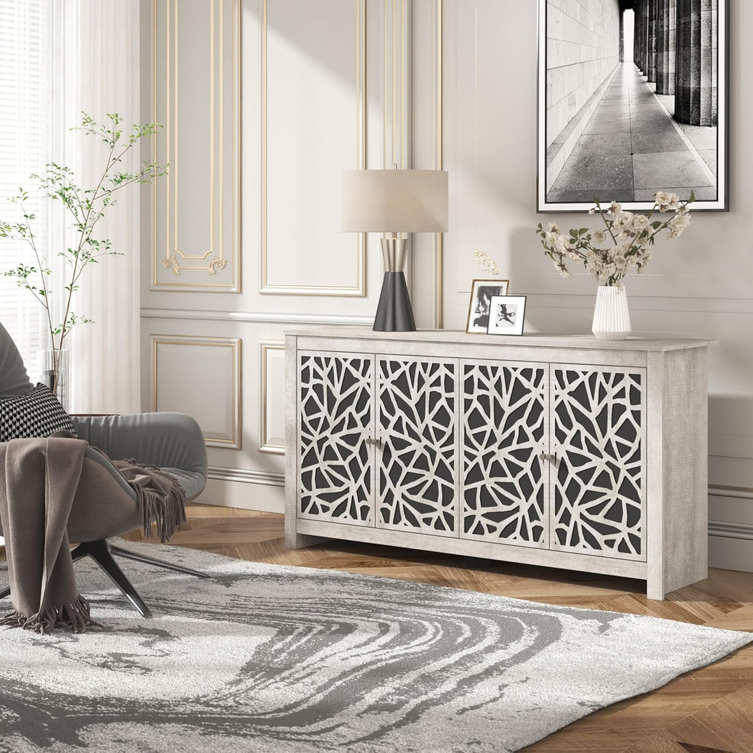 laser cut sideboard