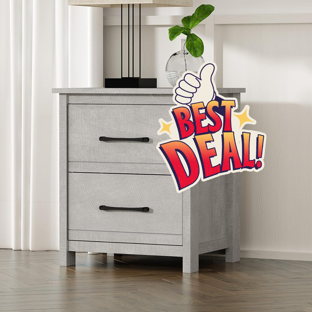 2-Drawer Nightstand