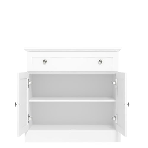 Galano Catalina Sideboard – Rattanschrank, Aufbewahrungs-Organizer – Sideboard mit verstellbarem Regal für Wohnzimmer, Schlafzimmer oder Küche