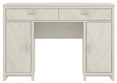 Galano Bonny Wide Dressing Table - Bedroom Large Vanity Makeup Table with Drawer and Door Storage – Console Table for Home Hallway and Living