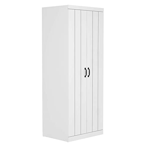 Galano Allington Wardrobe - Stylish & Sturdy Wardrobe - Bedrrom Furniture with Hanging Rail Storage