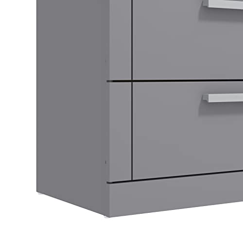 Galano Kimberley Dresser - 4 Drawer Chest - Tall Drawer Chest with Storage for Bedroom - Chest of Drawers for Clothes - Storage Cabinet for Hallway, Entryway