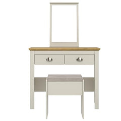 Galano Sufy Dressing Table with Mirror and Cushioned Stool - Bedroom Large Vanity Makeup Table with Drawer Storage – Console Table for Home Hallway and Living