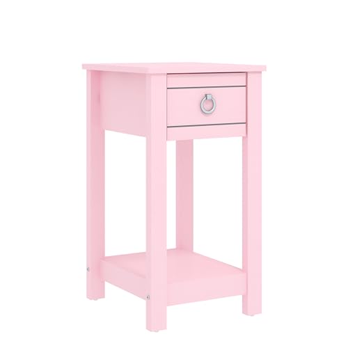 Galano Laurel Bedside Table, Stylish and Slim Side Table, Organizers and Storage Cabinet for Hallway, Entryway or Bedroom