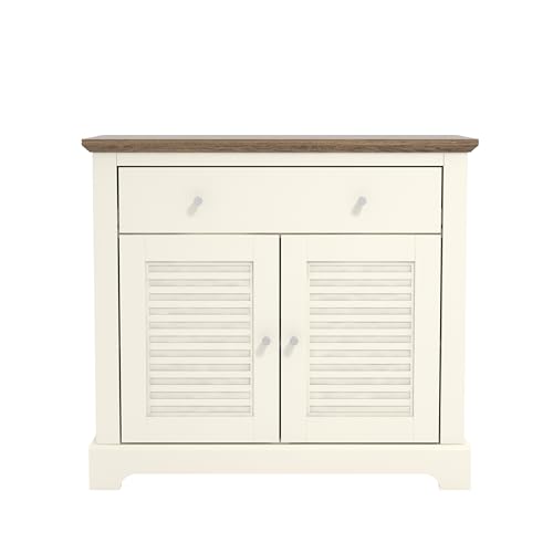 Galano Milan Sideboard – Schrank-Aufbewahrungs-Organizer für Ihr Zuhause – Aufbewahrungs-Sideboard – verstellbare Regale