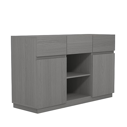 Galano Anderson Sideboard – Schrank-Aufbewahrungs-Organizer für Ihr Zuhause – Aufbewahrungs-Sideboard – verstellbare Regale