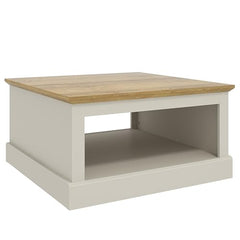 Galano Sufy Square Coffee Table - Engineered Wood Storage Cabinet, Square Living Room Table with Storage - D79 x W79 x H41cm