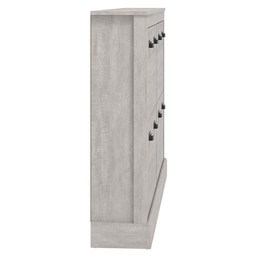 Galano Bristol 4 Door Shoe Cabinet - Slim Storage Cabinet - Organizers and Storage Cabinet for Hallway - Entryway or Living Room