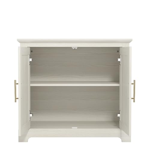 Galano Enfield Sideboard, Lagerschrank und Organizer – Vitrinenkonsole – freistehender Schrank für Wohnzimmer, Eingangsbereich, Flur, Küche