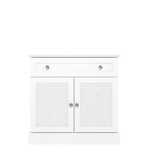 Galano Catalina Sideboard – Rattanschrank, Aufbewahrungs-Organizer – Sideboard mit verstellbarem Regal für Wohnzimmer, Schlafzimmer oder Küche