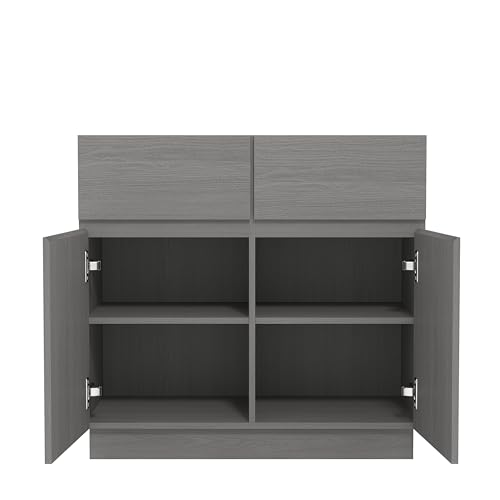 Galano Anderson Sideboard - Cabinet Storage Organizer for Your Home - Storage Sideboard - Adjustable Shelves