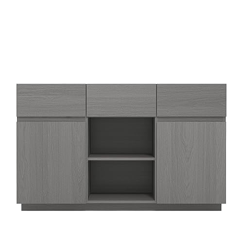 Galano Anderson Sideboard – Schrank-Aufbewahrungs-Organizer für Ihr Zuhause – Aufbewahrungs-Sideboard – verstellbare Regale