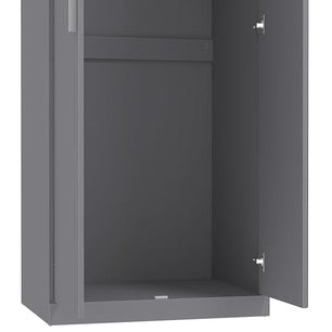 Galano Kimberley 2 Door Wardrobe with Mirror - Stylish & Sturdy Wardrobe - Bedrrom Furniture with Hanging Rail Storage