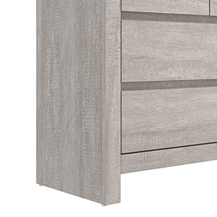 Galano Cubbot 3+4 Drawer Chest – Wide Chest of Drawers for Bedroom - Closet Organizers and Clothes Storage - Chest of Drawers for Bedroom, Living Room, Entryway, Hallway - Dusty Grey Oak