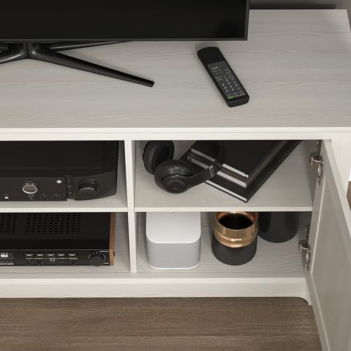 Galano Enfield Breites TV-Möbel, Entertainment-Center für Fernseher bis zu 65 Zoll, 150 cm großes TV-Möbel mit 2 Türen, TV-Ständerschrank fürs Wohnzimmer, viel Stauraum