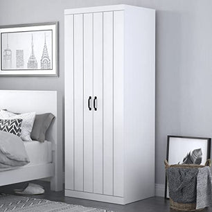 Galano Allington Wardrobe - Stylish & Sturdy Wardrobe - Bedrrom Furniture with Hanging Rail Storage