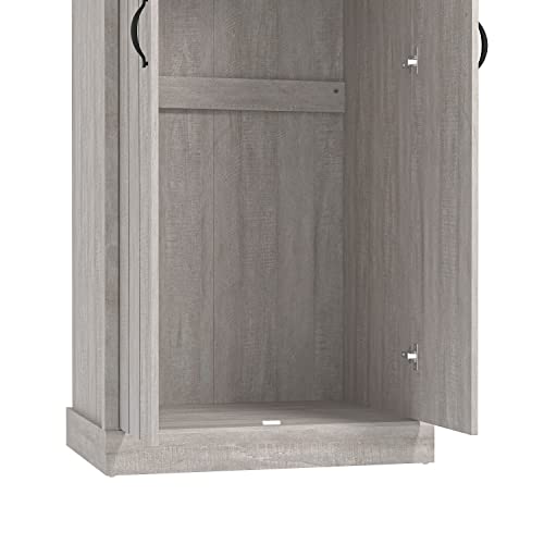 Galano Bristol 2 Door Wardrobe – Bedroom Furniture Unit with Hanging Rail Storage for Clothes Hanging Bedroom Storage - Engineered Wood - ‎54.5 x 77 x 180.5 cm