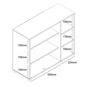 Galano Shoe Cabinet, 2 Door Shoe Cabinet with Shelves, Modern Shoe Rack, Standing Shoe Organizer for Home, Office