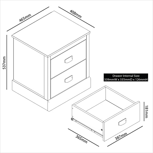 Galano Bristol Kommode mit 4 Schubladen – Hohe Kommode mit Schrankorganizer und Aufbewahrung für Kleidung – Kommode mit Stauraum für Schlafzimmer