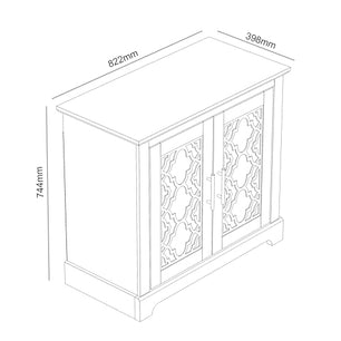 Galano Enfield Sideboard, Storage Cabinet and Organizers - Display Cupboard Console - Freestanding Cabinet for Living Room, Entryway, Hallway, Kitchen