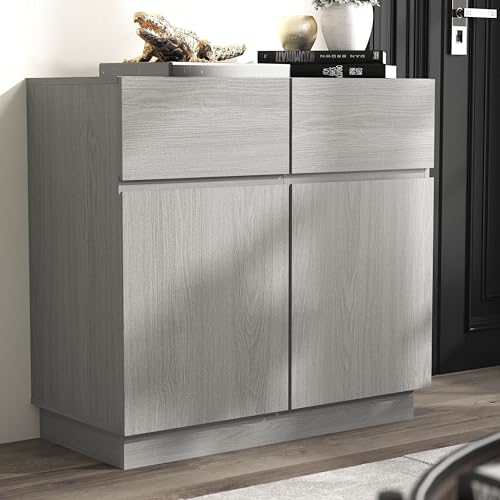 Galano Anderson Sideboard - Cabinet Storage Organizer for Your Home - Storage Sideboard - Adjustable Shelves