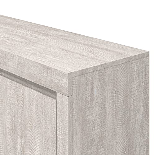 Galano Cubbot Sideboard mit 2 Türen und 3 Schubladen – Aufbewahrungsschrank mit 2 Türen und Schubladen – freistehender Schrank für Wohnzimmer &amp; Flur – 35,3 x 116 x 76,5 cm