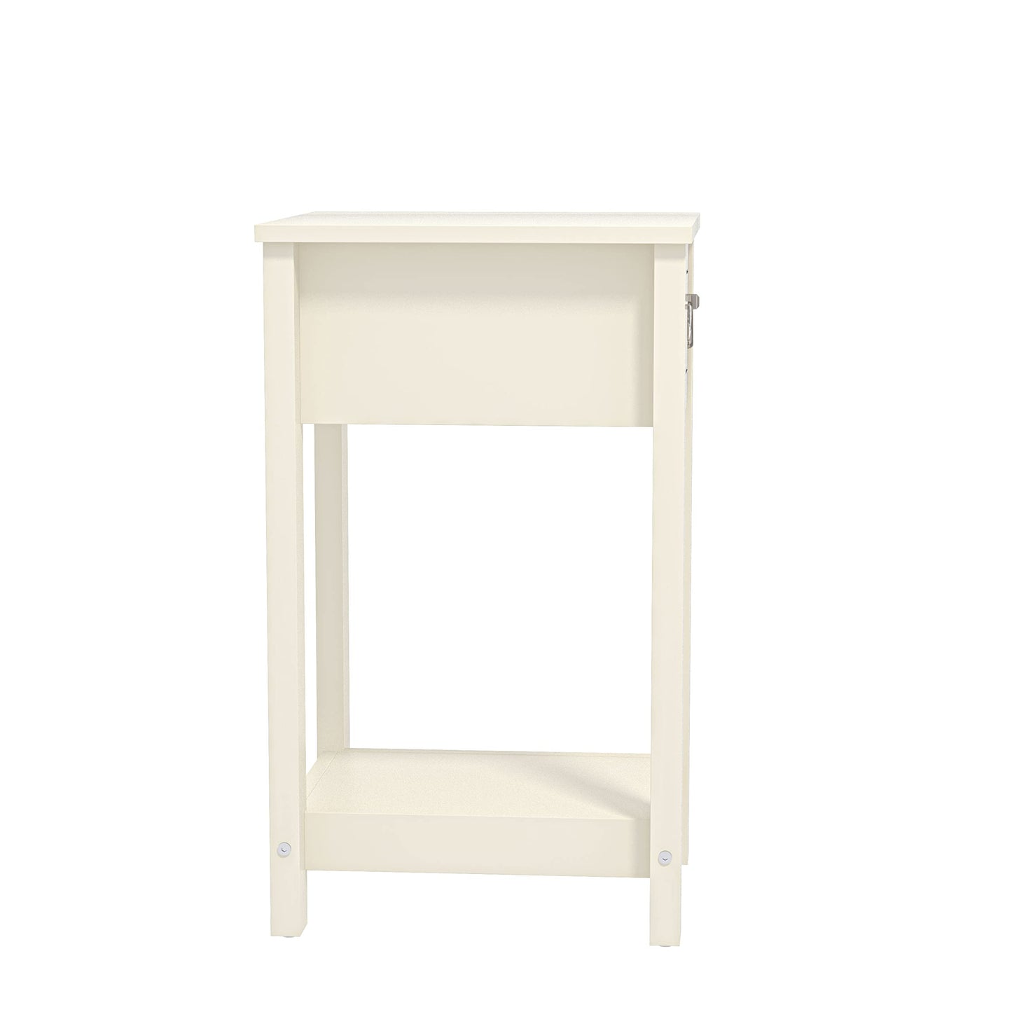 Galano Laurel Bedside Table, Stylish and Slim Side Table, Organizers and Storage Cabinet for Hallway, Entryway or Bedroom (Light Green)