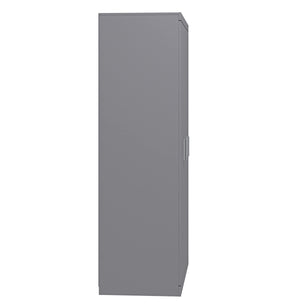 Galano Kimberley Wardrobe - Stylish & Sturdy 3 Door Wardrobe - Bedroom Furniture Unit with Hanging Rail Storage - ‎52.7 x 104.7 x 180.5 cm - Cool Grey