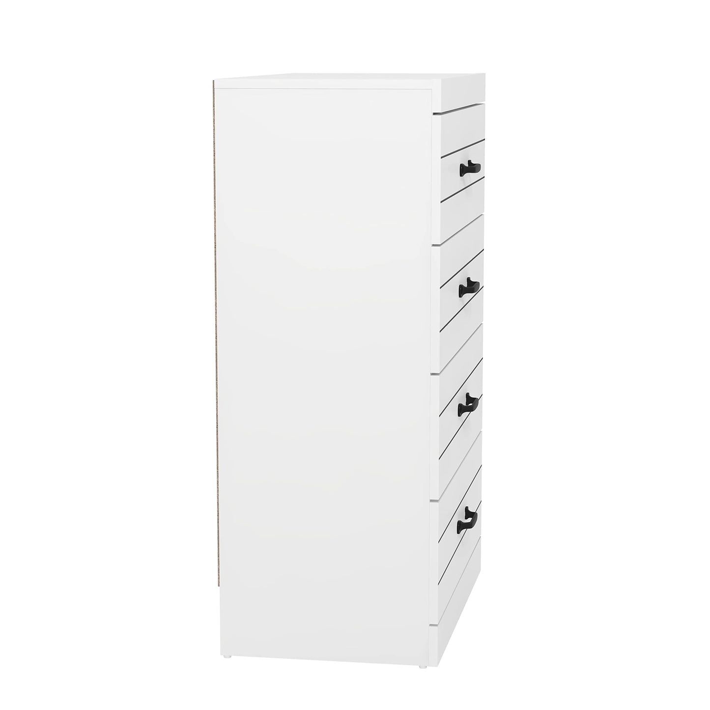 Galano Allington Dresser - 3 Drawer Chest - Small Side Table, End Table with Storage for Bedroom - Chest of Drawers for Clothes - Organizers for Hallway, Entryway, Living Room - White