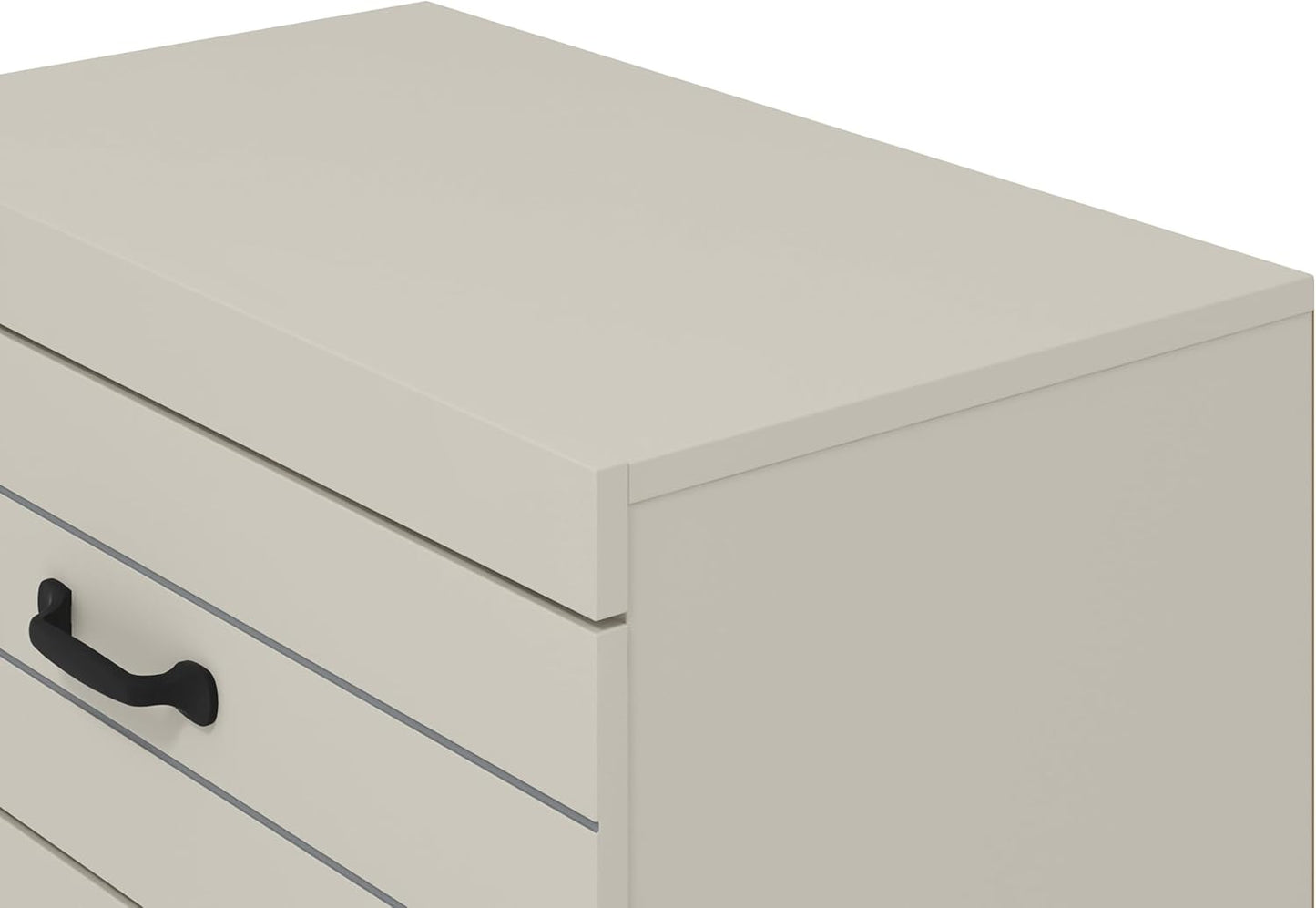 Galano Allington 4 Drawer Chest - Tall Drawer Chest with Storage for Bedroom - Chest of Drawers for Clothes - Storage Cabinet for Hallway, Entryway - Light Grey