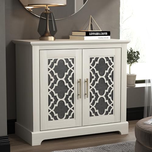 Galano Enfield Sideboard, Storage Cabinet and Organizers - Display Cupboard Console - Freestanding Cabinet for Living Room, Entryway, Hallway, Kitchen