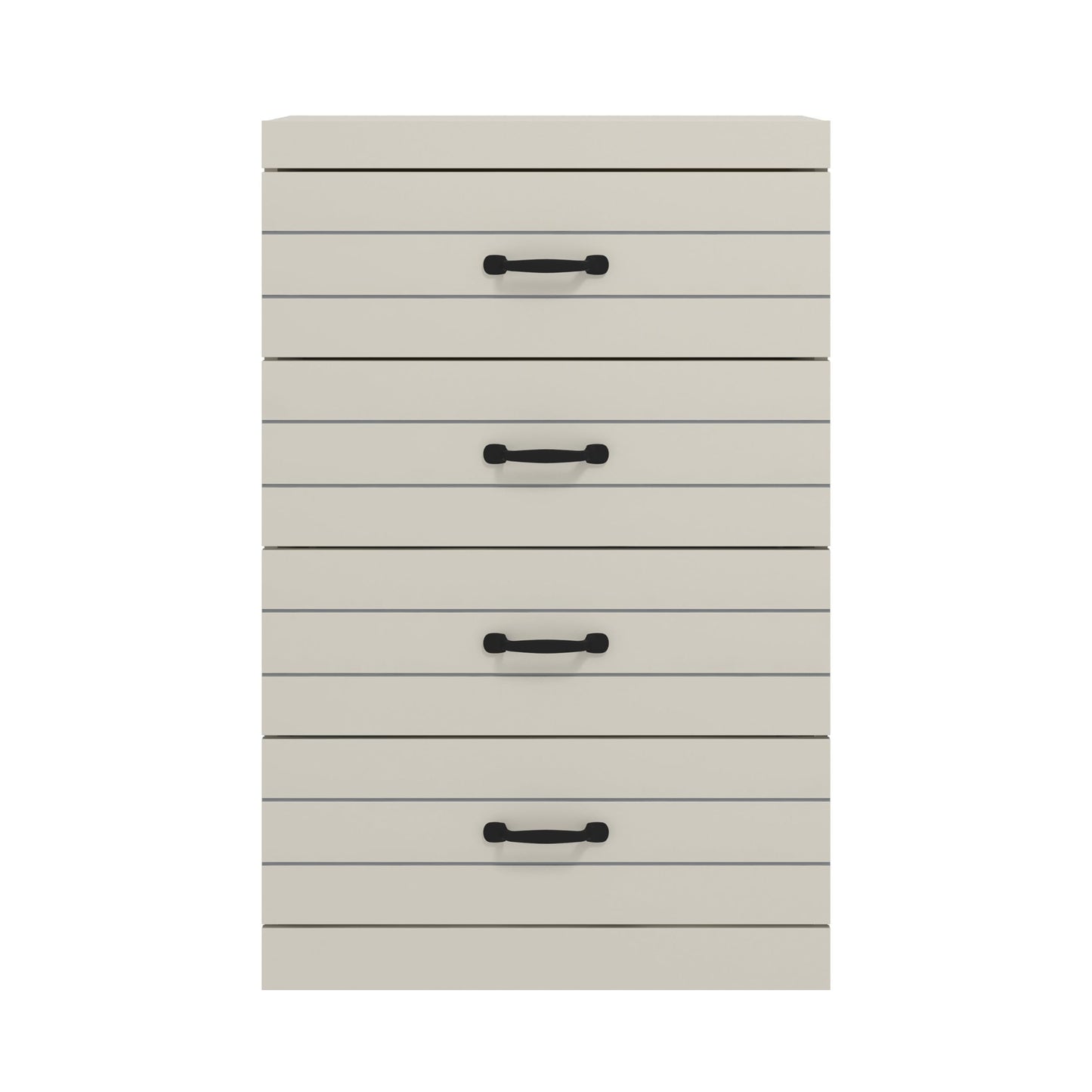 Galano Allington 4 Drawer Chest - Tall Drawer Chest with Storage for Bedroom - Chest of Drawers for Clothes - Storage Cabinet for Hallway, Entryway - Light Grey