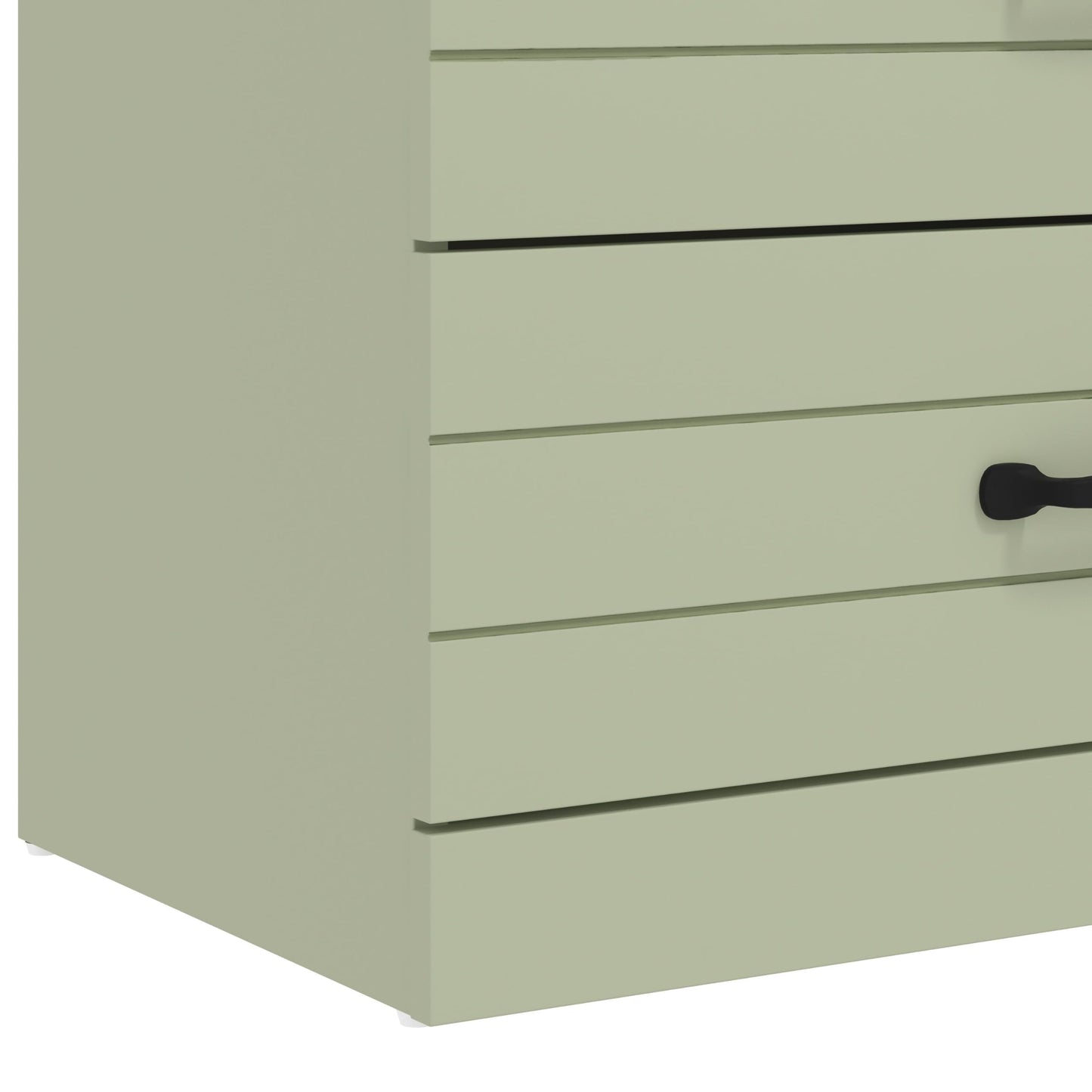 Galano Allington 4 Drawer Chest - Tall Drawer Chest with Storage for Bedroom - Chest of Drawers for Clothes - Storage Cabinet for Hallway, Entryway - Light Green