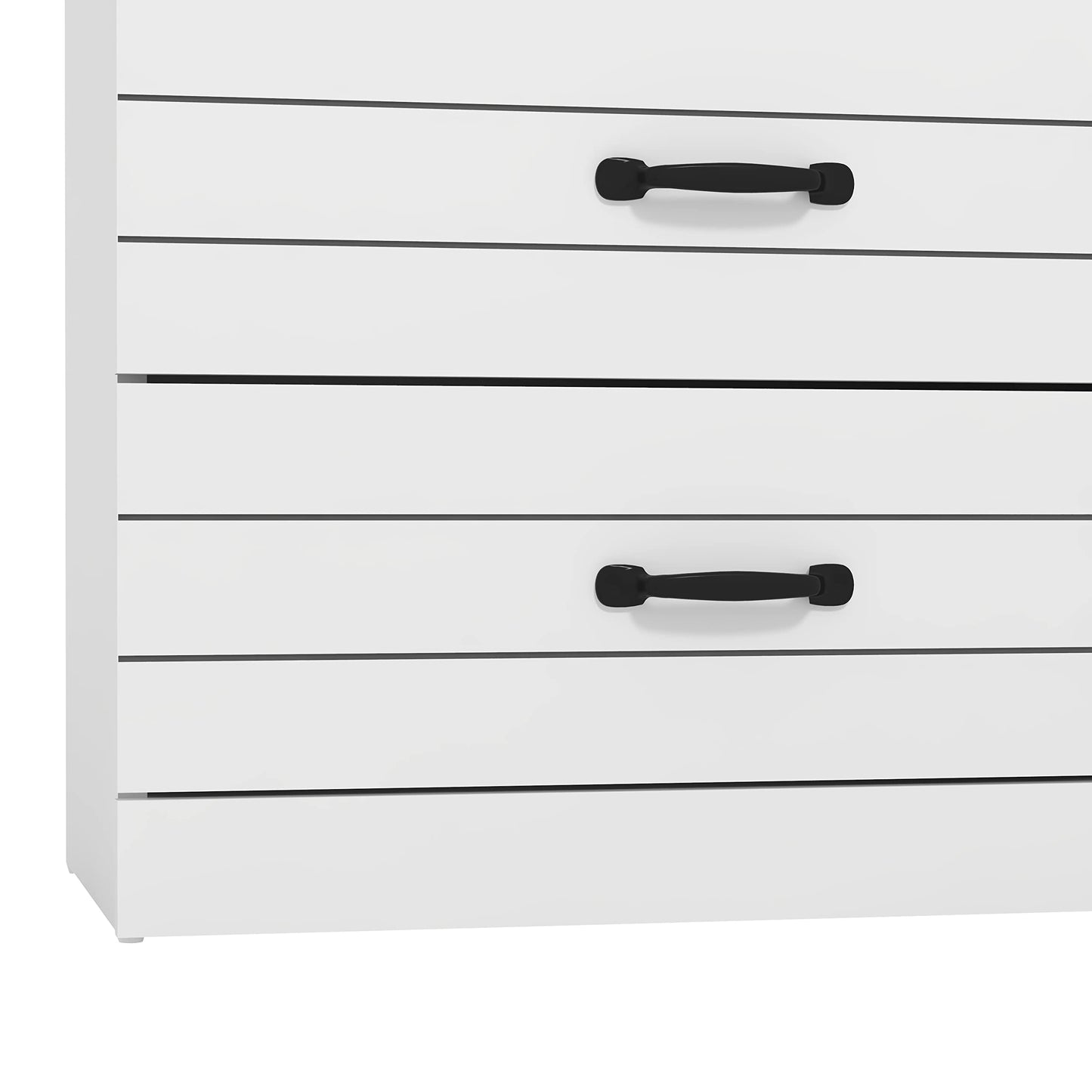 Galano Allington Dresser - 3 Drawer Chest - Small Side Table, End Table with Storage for Bedroom - Chest of Drawers for Clothes - Organizers for Hallway, Entryway, Living Room - White