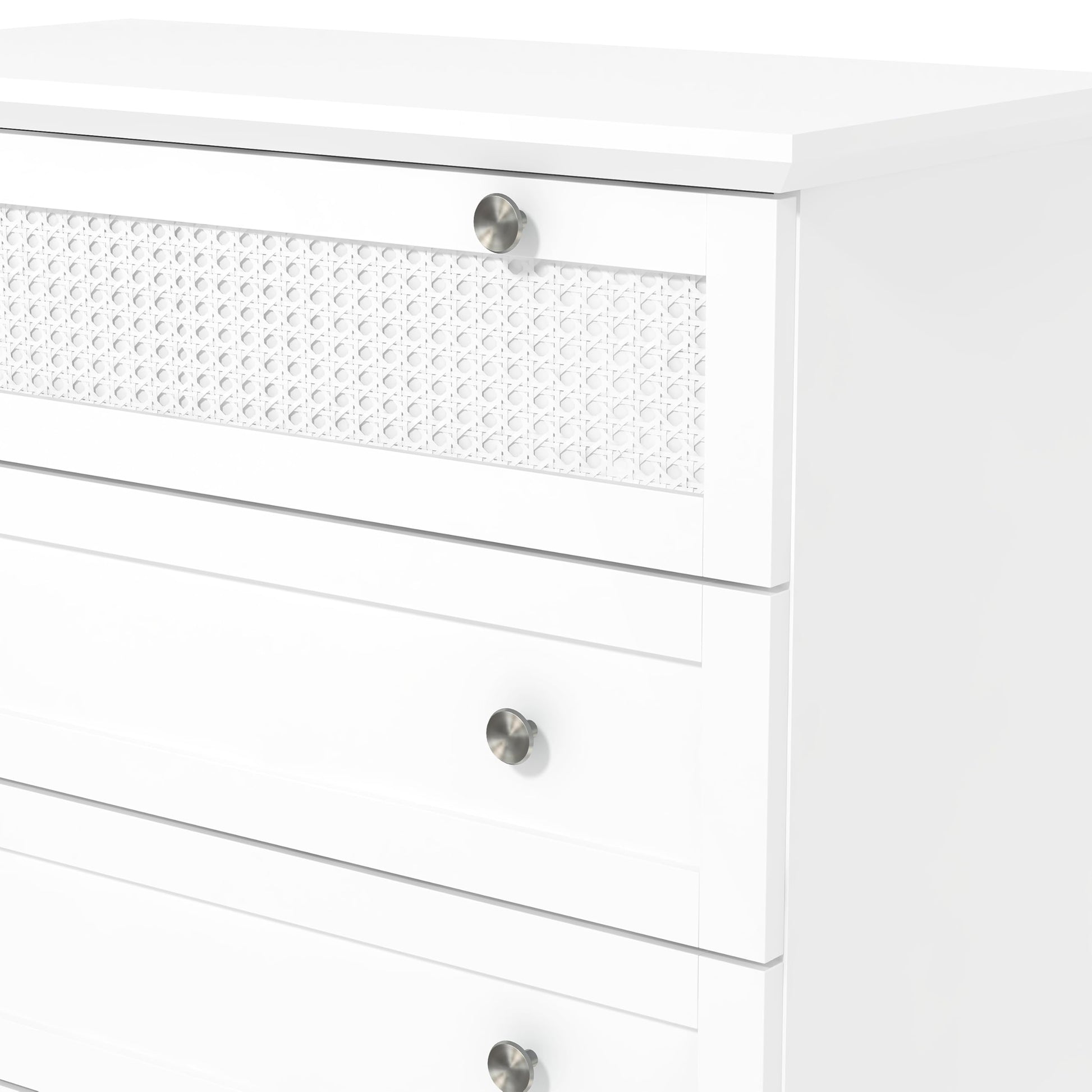 Galano Catalina 4 Drawer Chest - Rattan Tall Drawer Chest with Storage for Bedroom - Chest of Drawers for Clothes - Organizers and Storage Cabinet for Hallway - Entryway or Living Room