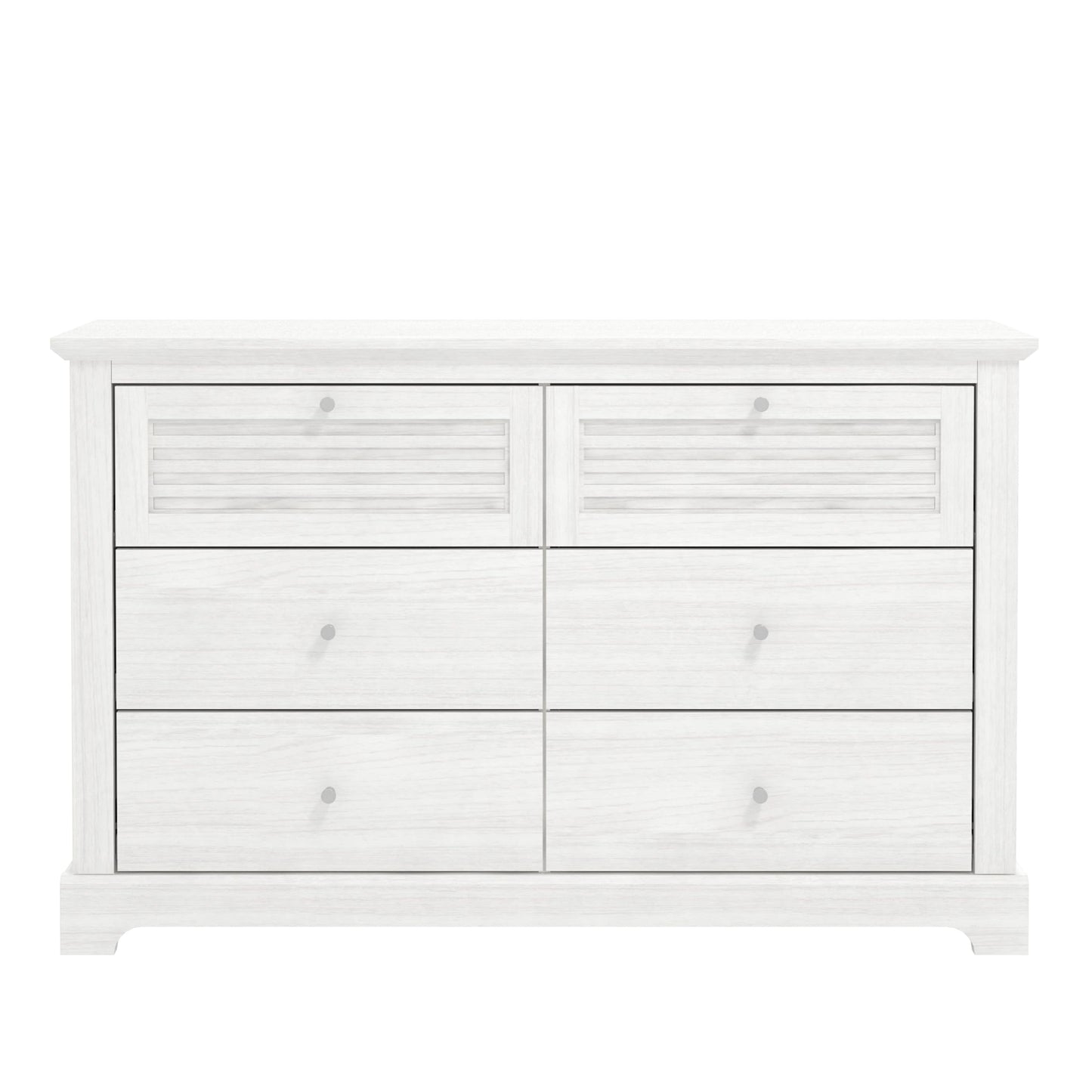 Galano Milan 4 Drawer Chest - Chest of Drawer with Storage for Bedroom - Organizers and Storage Cabinet for Hallway - Entryway or Living Room (Light Grey/Oak)