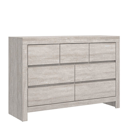 Galano Cubbot Dresser - 4 Drawer Chest – Tall Chest of Drawers for Bedroom - Closet Organizers and Clothes Storage - Chest of Drawers for Bedroom, Living Room, Entryway, Hallway - Dusty Grey Oak