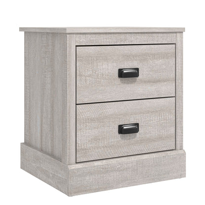 Galano Bristol Dresser - 4 Drawer Chest - Tall Drawer Chest with Storage for Bedroom - Chest of Drawers for Clothes -Organizers & Storage Cabinet for Hallway, Entryway, Living Room - Dusty Grey Oak