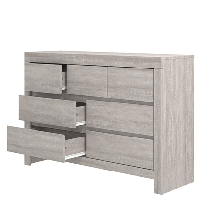 Galano Cubbot Dresser - 4 Drawer Chest – Tall Chest of Drawers for Bedroom - Closet Organizers and Clothes Storage - Chest of Drawers for Bedroom, Living Room, Entryway, Hallway - Dusty Grey Oak