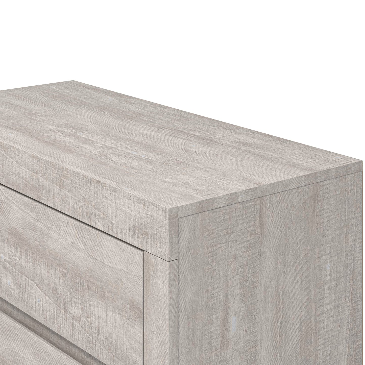 Galano Cubbot Dresser - 4 Drawer Chest – Tall Chest of Drawers for Bedroom - Closet Organizers and Clothes Storage - Chest of Drawers for Bedroom, Living Room, Entryway, Hallway - Dusty Grey Oak