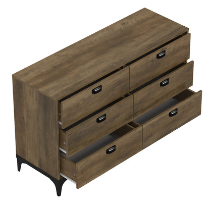 Galano Lawrence 2 Drawer Bedside Table - Bedside Dresser for Bedroom - Organizers and Storage Cabinet for Hallway, Entryway, Living Room, (Knotty Oak)