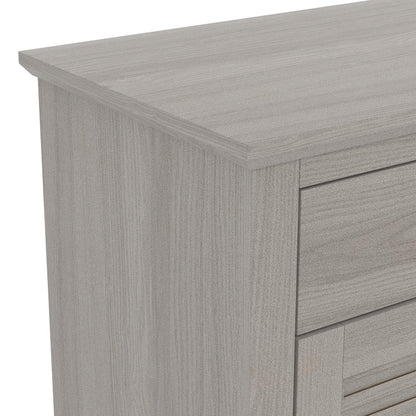 Galano Milan 3 Door 2 Drawer Sideboard - Cabinet Storage Organizer for Your Home - Storage Sideboard - Adjustable Shelves - Warm Grey Oak