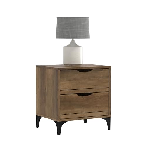 Galano Lilay Nightstand - Nightstand with Drawer - Nightstand Lamp - End Table - Side Table - Bedside Table - Drawer Glides - Engineered Wood - Easy Assembly - Knotty Oak