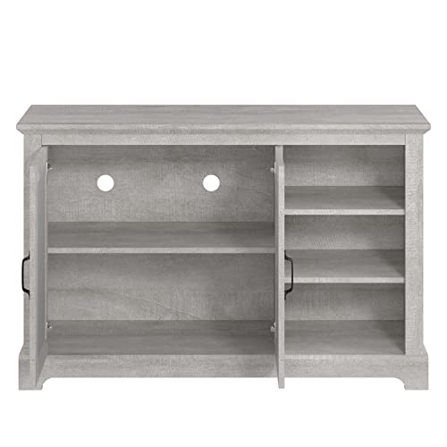 Galano Millicent 2 Door Sideboard with Shelves - Accent Cabinet with Storage - Sideboard Cabinet for Living Room, Bedroom, Office, Entryway - Easy Assembly - Dusty Grey Oak