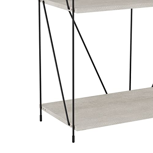 Galano Ezbo 3-Tier Wide Shelf - Entrance Table with Storage Shelves - Narrow 3-Tier Sofa Table - Foyer Table for Entryway - Modern Design Storage Cabinet for Hallway, Living Room, Kitchen - Galano Furniture