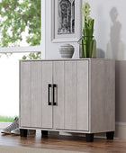 Galano 12 Pair Lucca 2 Door Shoe Storage Cabinet with Doors - Shoe Storage Entryway - Dusty Grey Oak - Galano Furniture