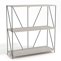 Galano Ezbo 3-Tier Wide Shelf - Entrance Table with Storage Shelves - Narrow 3-Tier Sofa Table - Foyer Table for Entryway - Modern Design Storage Cabinet for Hallway, Living Room, Kitchen